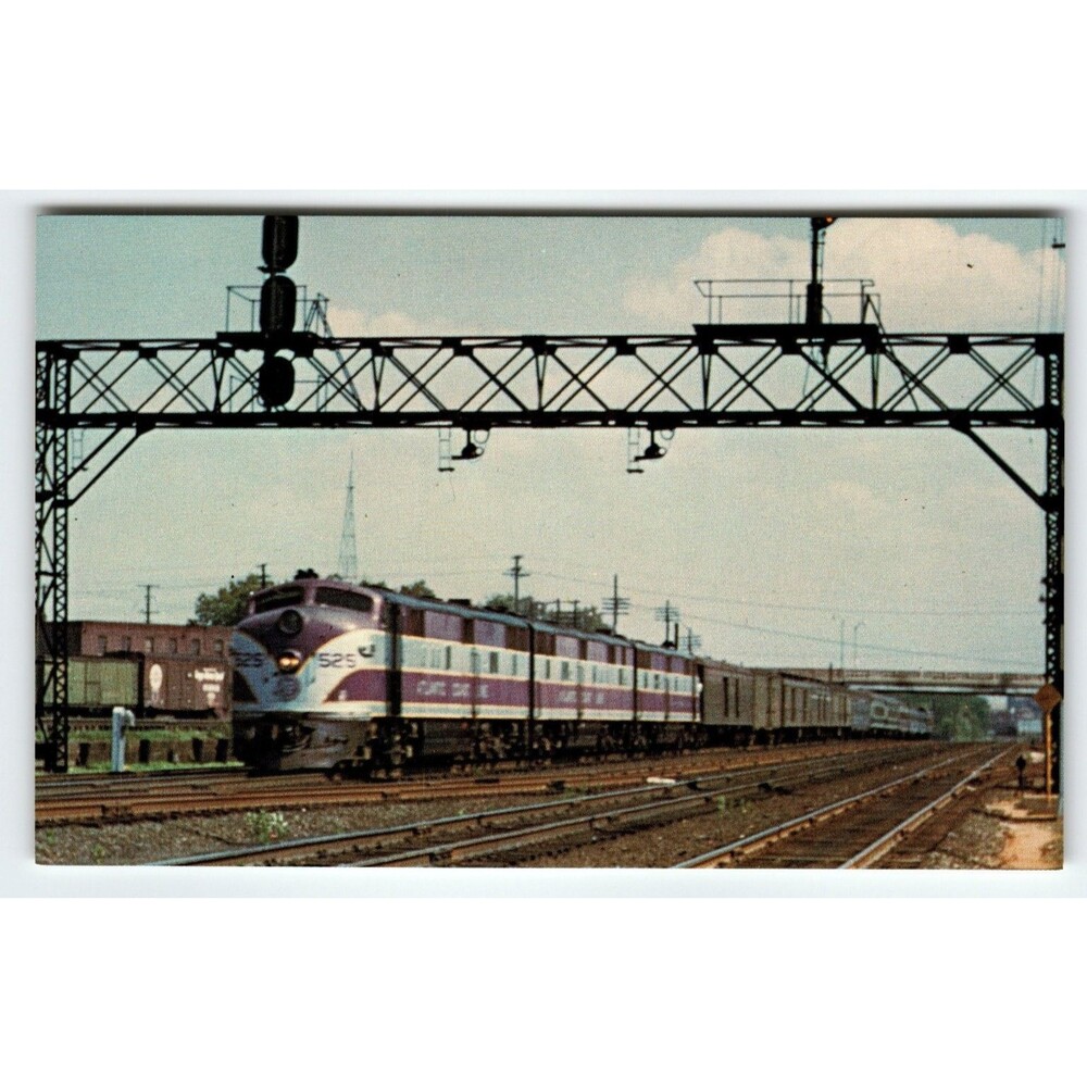 1956 Atlantic Coast Line Train 376 Everglades Richmond VA Photochrome